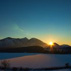 Sonnenuntergang am Turnersee