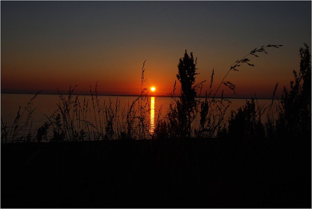 Sonnenuntergang am Ulbjerg Klint 2