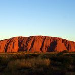 Sonnenuntergang am Uluru