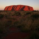 Sonnenuntergang am Uluru