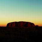 Sonnenuntergang am Uluru Teil2