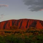 Sonnenuntergang am Uluru/Ayers Rock