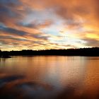 Sonnenuntergang am Ulvsjön