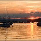 Sonnenuntergang am Untersee