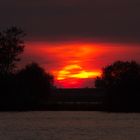 Sonnenuntergang am Veersemeer