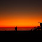 Sonnenuntergang am Venice Beach