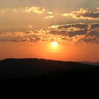 Sonnenuntergang am Waidberg Zürich