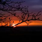 Sonnenuntergang am Walberla