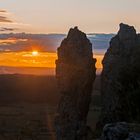 Sonnenuntergang am Walberla