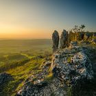 Sonnenuntergang am Walberla