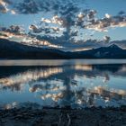 Sonnenuntergang am Walchensee