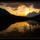 Sonnenuntergang am Walchsee