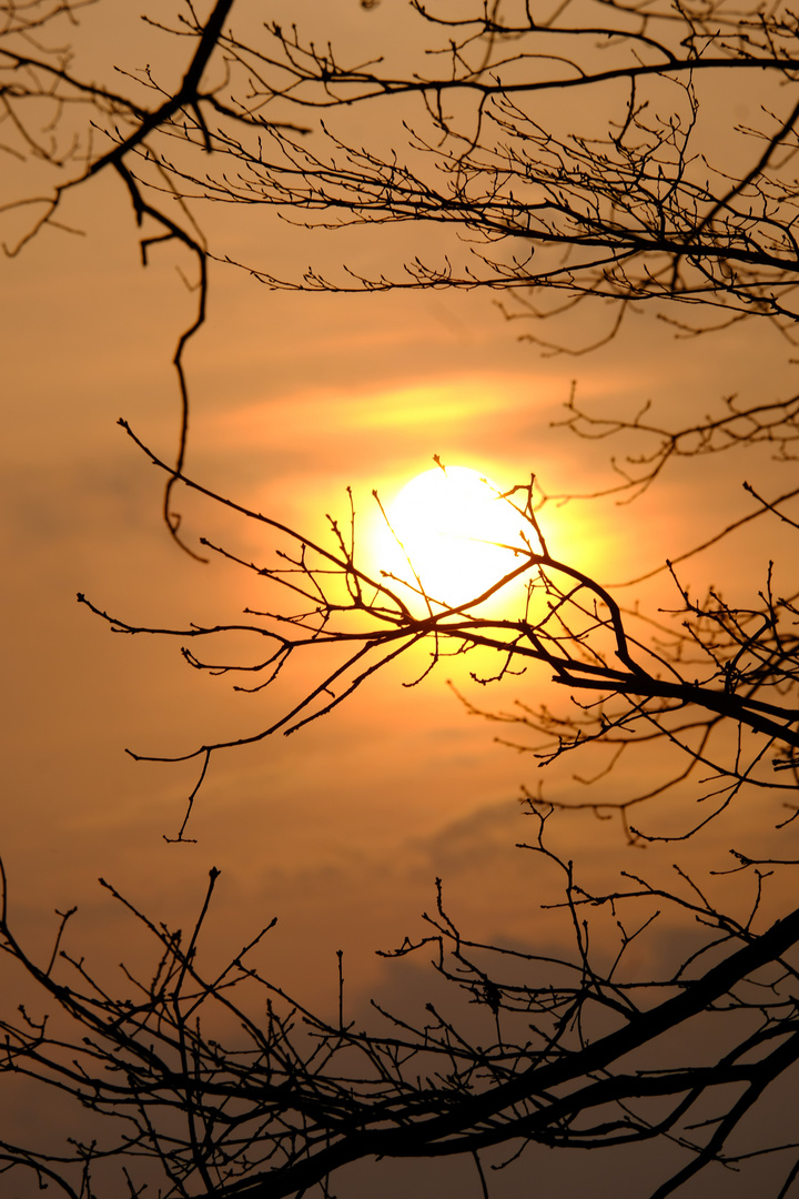 Sonnenuntergang am Wandrand