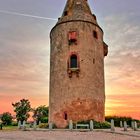 Sonnenuntergang am Warturm