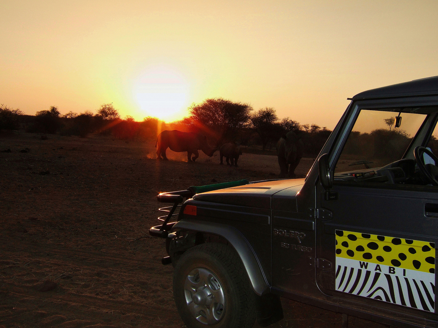 Sonnenuntergang am Waterberg