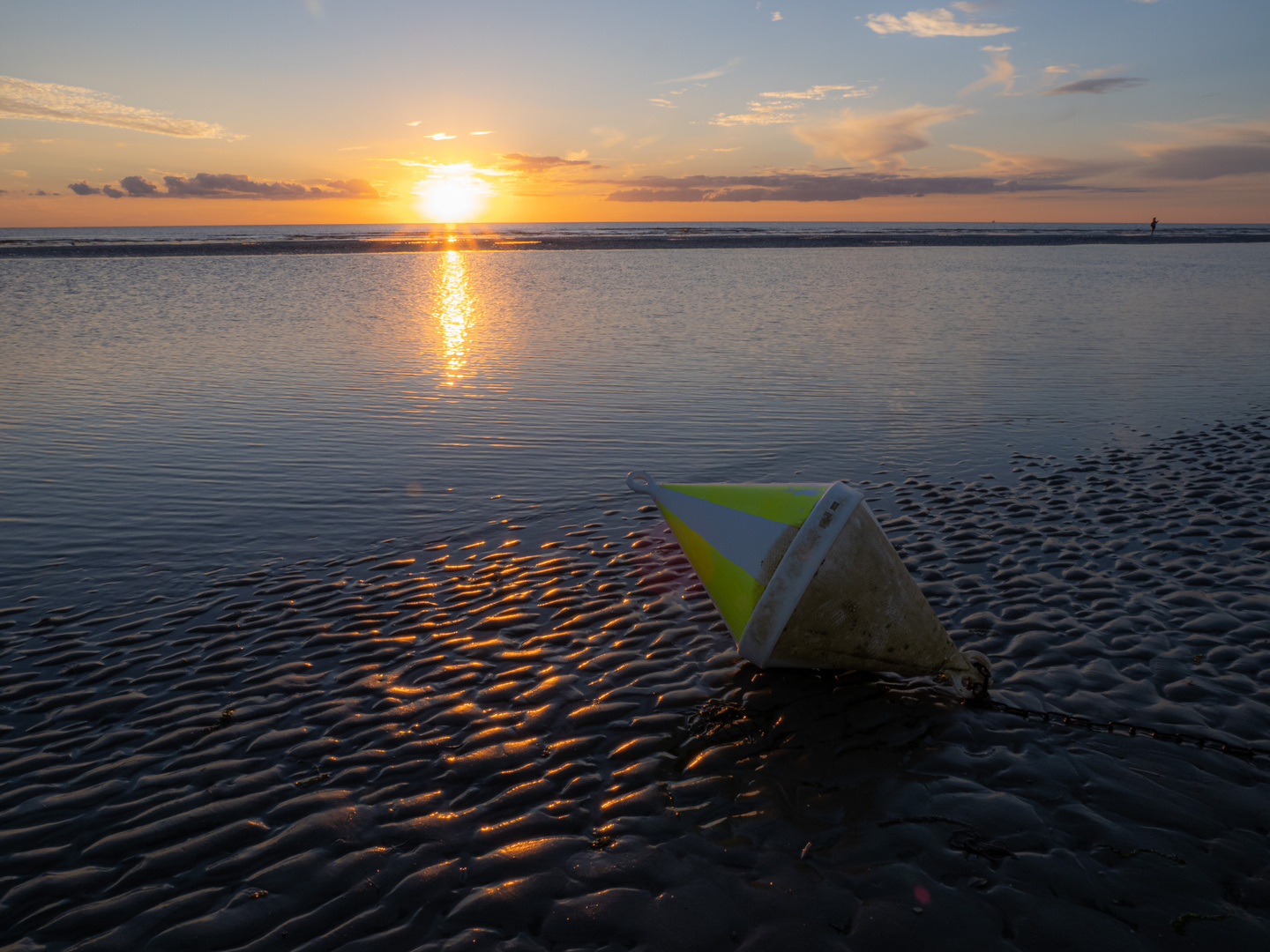 Sonnenuntergang am Watt