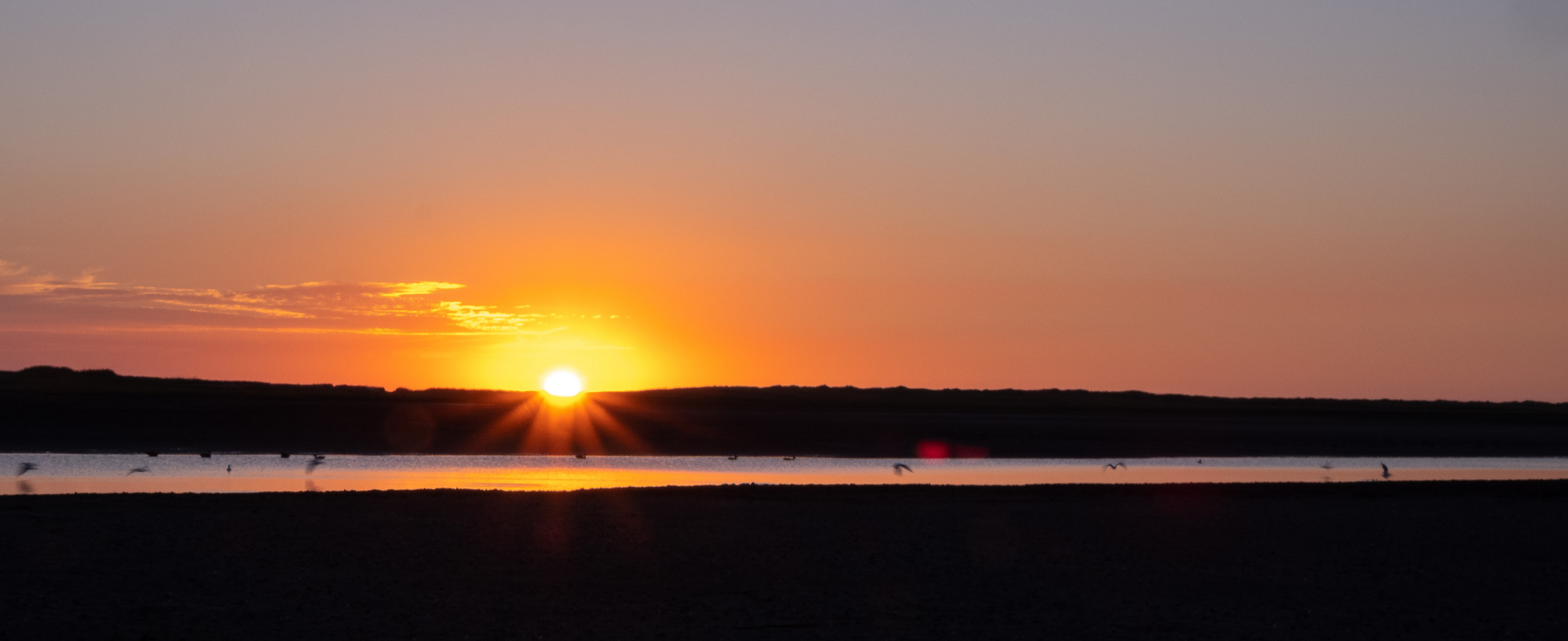 Sonnenuntergang am Watt