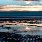 Sonnenuntergang am Wattenmeer