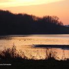 Sonnenuntergang am Wendebach Stausee