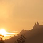 Sonnenuntergang am Wernigeröder Schloß