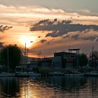 Sonnenuntergang am Werratalsee