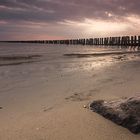 Sonnenuntergang am Westend von Spiekeroog