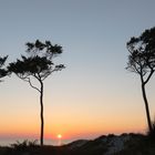 Sonnenuntergang am Weststrand