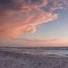 Sonnenuntergang am Weststrand