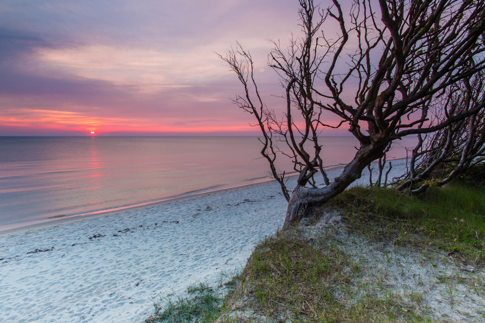 Sonnenuntergang am Weststrand II