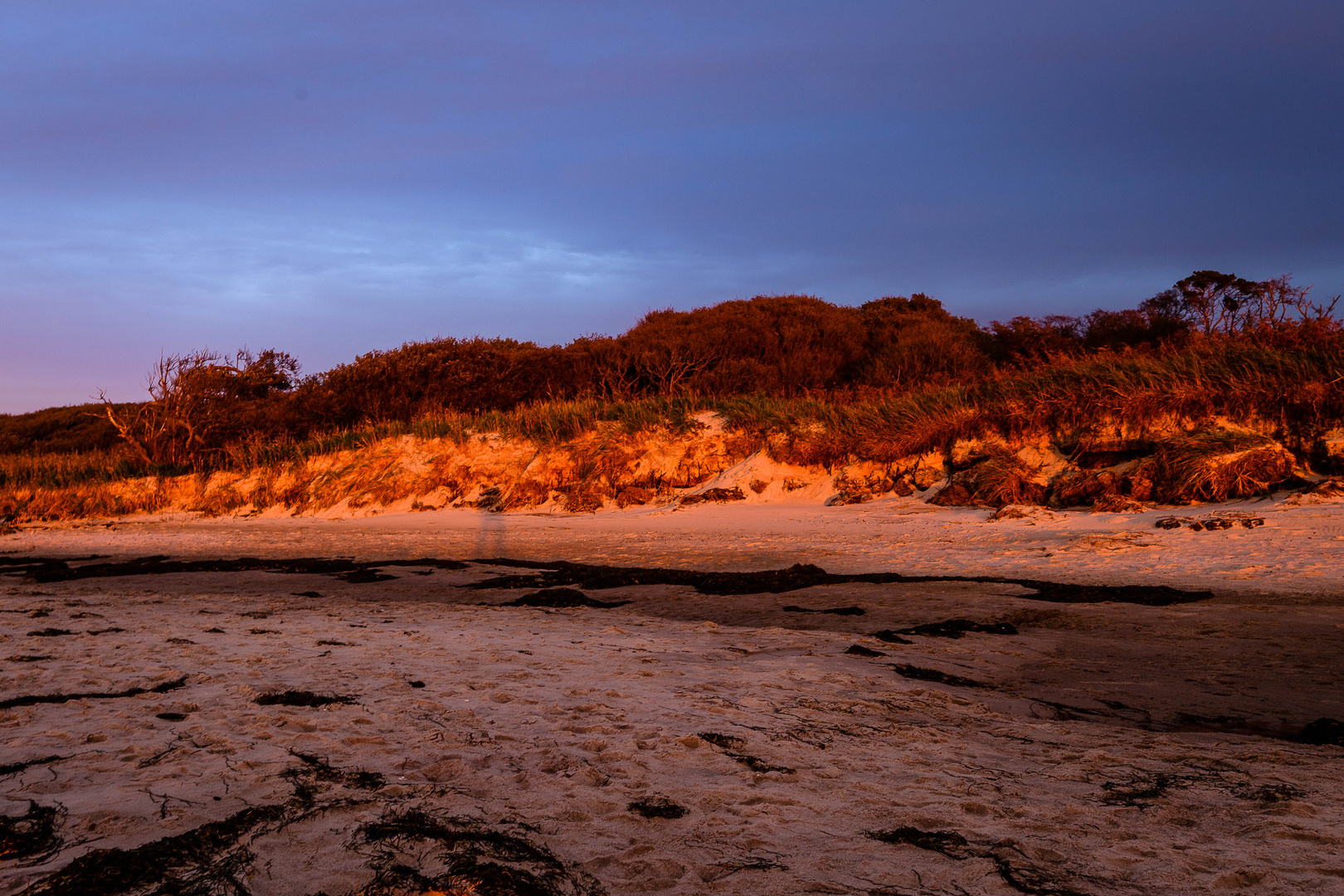 Sonnenuntergang am Weststrand...1