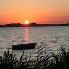 Sonnenuntergang am Wieker Bodden