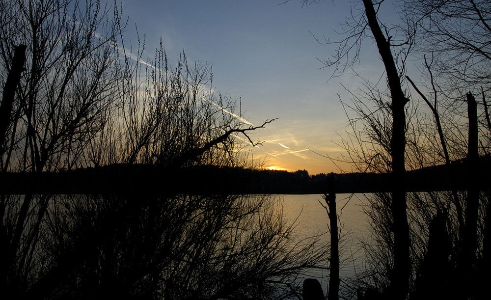 Sonnenuntergang am Wiesensee (Ww)