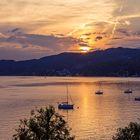 Sonnenuntergang am Wörthersee