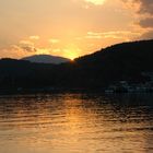 Sonnenuntergang am Wörthersee