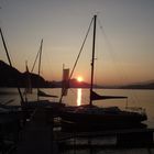 Sonnenuntergang am Wörthersee