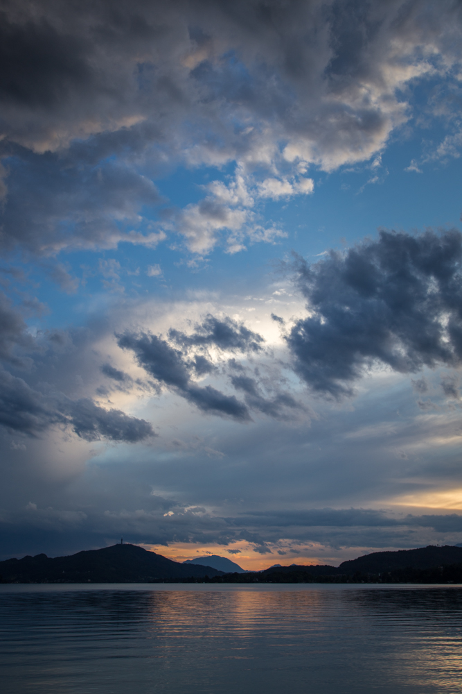 Sonnenuntergang am Wörthersee II