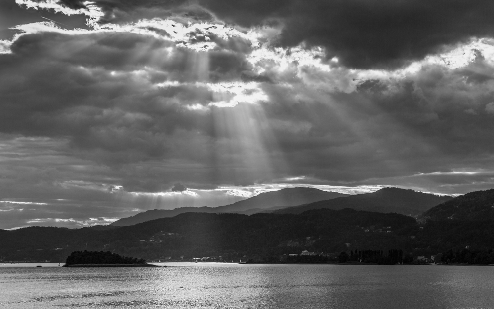 Sonnenuntergang am Wörthersee V