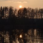 Sonnenuntergang am Wolfgangsee