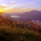 Sonnenuntergang am Wolfgangsee