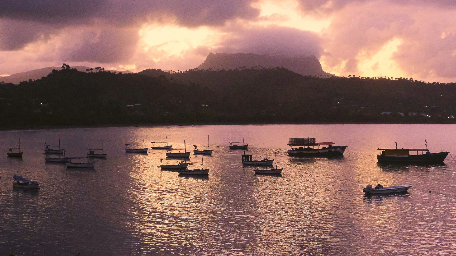 Sonnenuntergang am Yunque