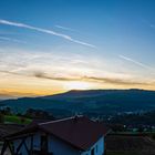 Sonnenuntergang am Zellertal