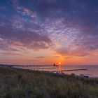 Sonnenuntergang am Zingster Strand