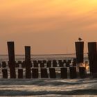 Sonnenuntergang am Zingster Strand