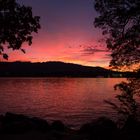 Sonnenuntergang am Zürichsee