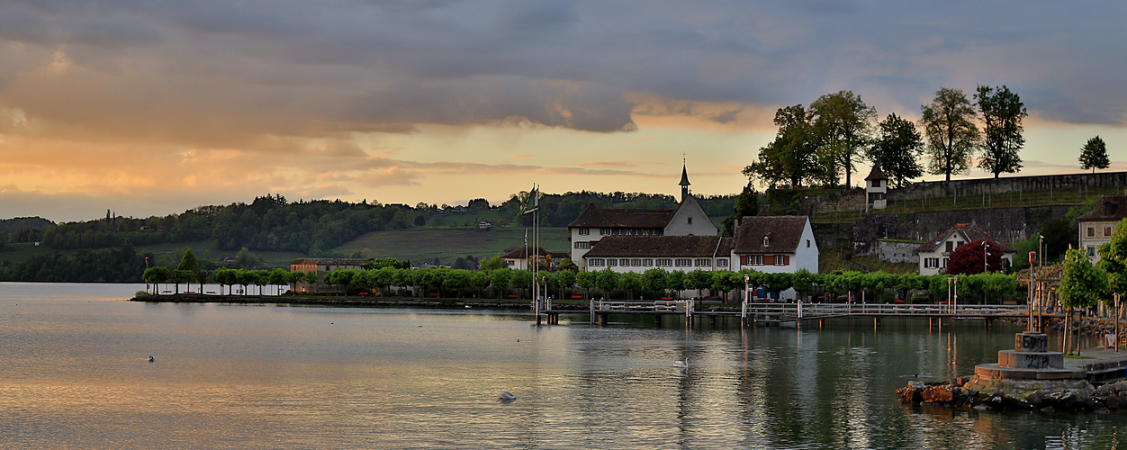 Sonnenuntergang am Zürichsee (Rapperswil-Jona)