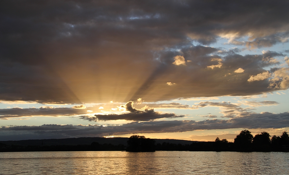 Sonnenuntergang am Zugersee