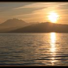 Sonnenuntergang am Zugersee