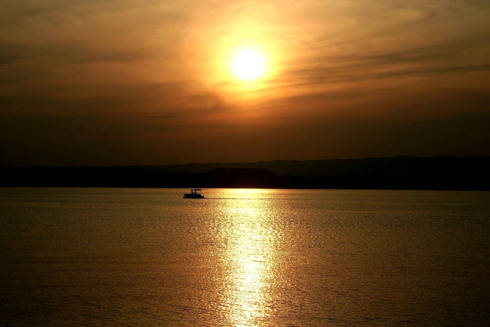 Sonnenuntergang am Zugersee