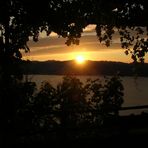 Sonnenuntergang am Zugersee