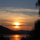 Sonnenuntergang am Zugersee (CH)